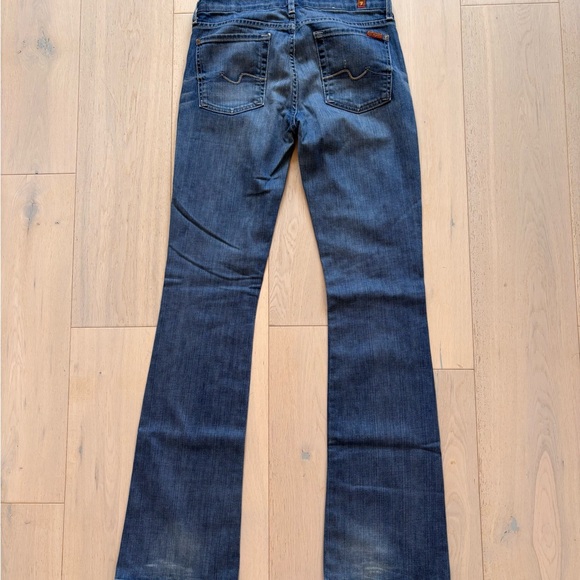 7 For All Mankind Kimmie Vintage Blue Jeans Size 29 - Picture 4 of 9